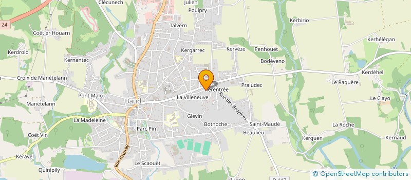 localisation de l'entreprise AMATHIE  BAUD