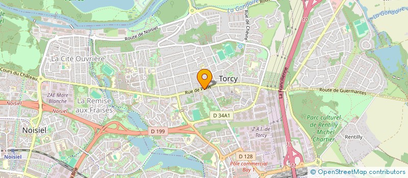 localisation de l'entreprise AMATHIEU à TORCY