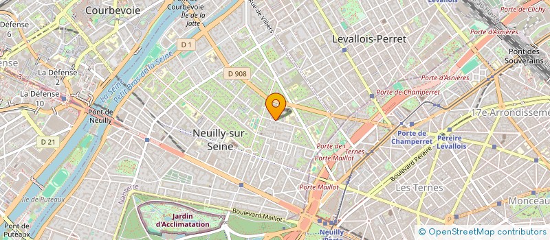 localisation de l'entreprise AMATHUS à NEUILLY-SUR-SEINE
