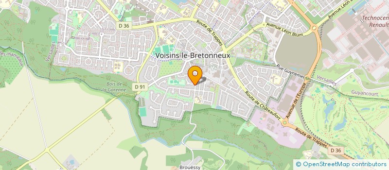 localisation de l'entreprise AMATI  VOISINS-LE-BRETONNEUX