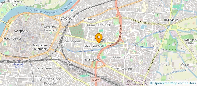 localisation de l'entreprise AMATI NET SERVICES  AVIGNON