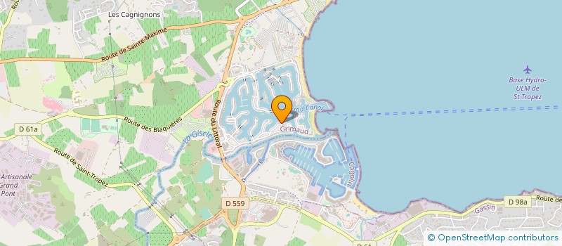 localisation de l'entreprise AMATI YACHTS SERVICES  TOURTOUR