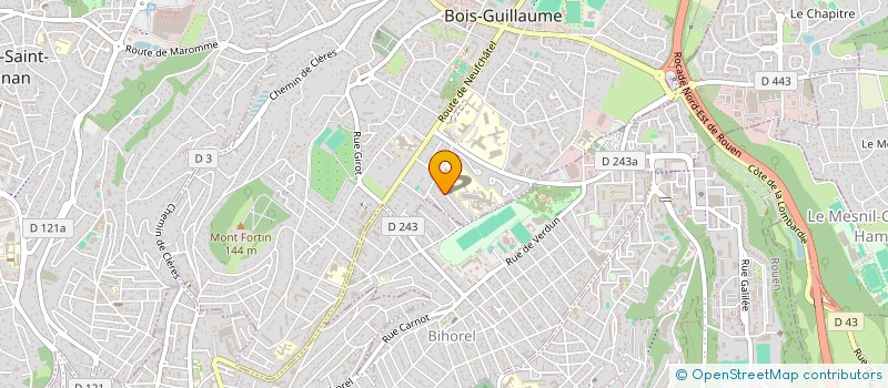 localisation de l'entreprise AMATIGUS à BOIS-GUILLAUME