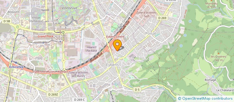 localisation de l'entreprise AMATO TRANSPORT AFFRETEMENT à EYBENS