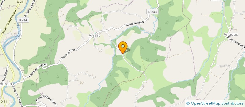 localisation de l'entreprise AMATOM  MONCAYOLLE-LARRORY-MENDIBIEU