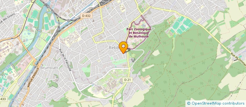 localisation de l'entreprise AMATOU à MULHOUSE