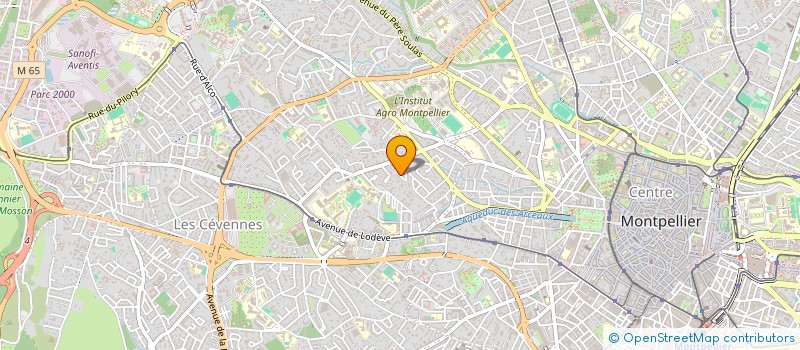 localisation de l'entreprise AMATSIA à MONTPELLIER