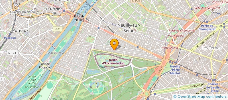 localisation de l'entreprise AMATSUBU FRANCE à NEUILLY-SUR-SEINE