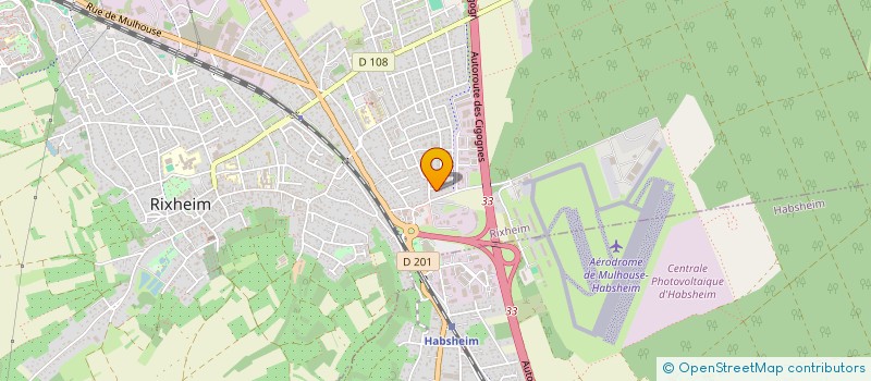 localisation de l'entreprise AMATTEC  RIXHEIM