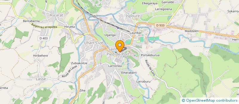 localisation de l'entreprise AMATTO  SAINT-JEAN-PIED-DE-PORT