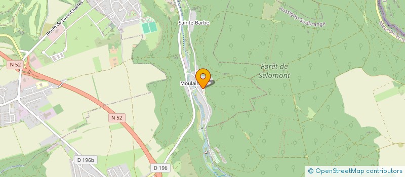 localisation de l'entreprise AMATUCCI PEINTURE  HAUCOURT-MOULAINE