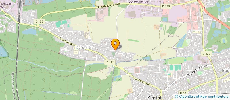 localisation de l'entreprise AMATUS  RICHWILLER