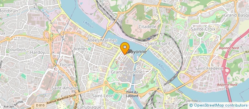 localisation de l'entreprise AMATXI DANS LES ORTIES à BAYONNE