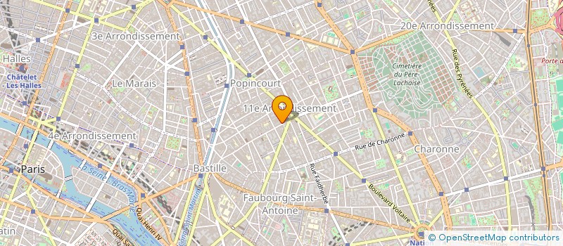 localisation de l'entreprise AMATXI INVEST  PARIS