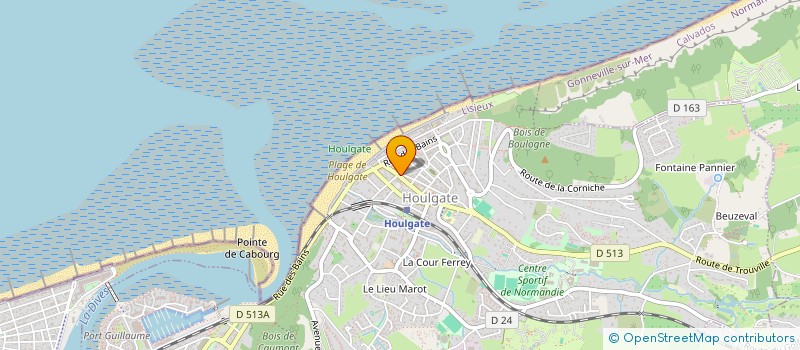 localisation de l'entreprise AMAU  HOULGATE