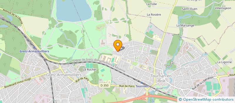 localisation de l'entreprise AMAU SERVICES à TOURNAN-EN-BRIE