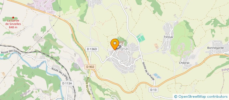 localisation de l'entreprise AMAUNA à AIGUILHE