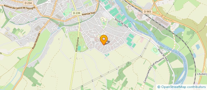 localisation de l'entreprise AMAURY à AUXERRE