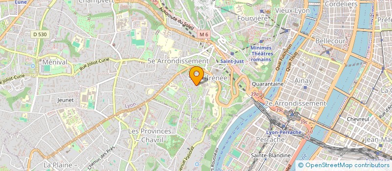 localisation de l'entreprise AMAURY & CO  LYON