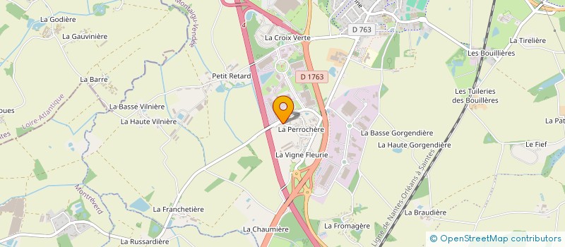 localisation de l'entreprise AMAURY PLOTEAU, NOTAIRE ASSOCIE à MONTAIGU-VENDEE