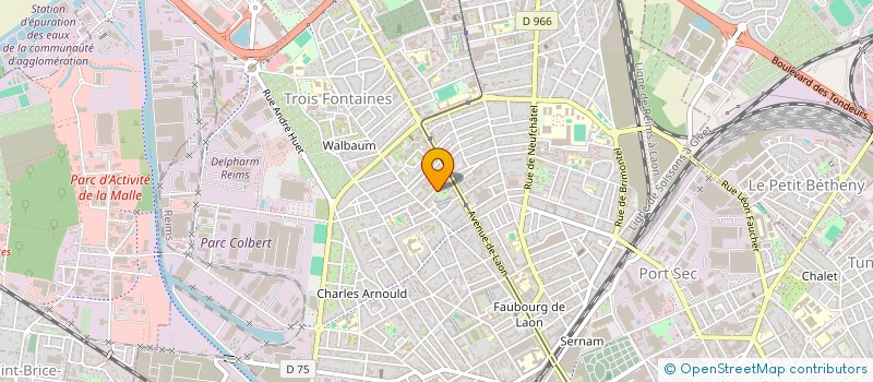 localisation de l'entreprise AMAVASQUE  REIMS