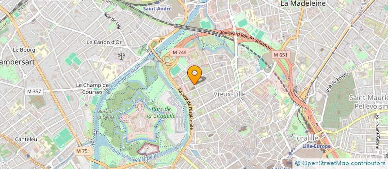 localisation de l'entreprise AMAVI à LILLE