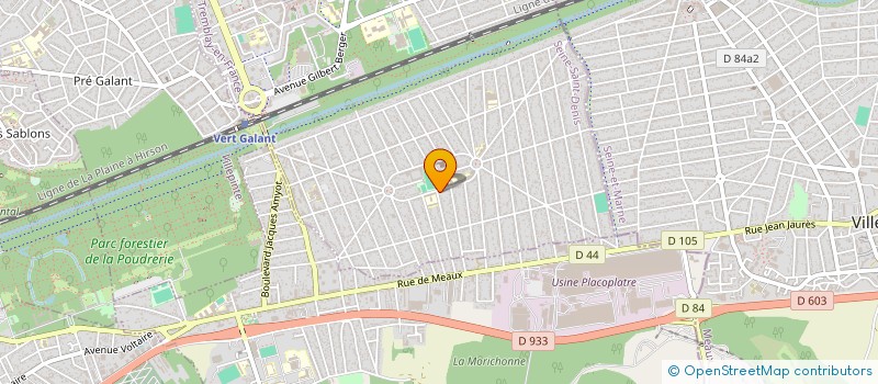 localisation de l'entreprise AMAVI SERVICES AUX PARTICULIERS à TREMBLAY-EN-FRANCE
