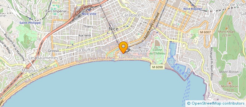 localisation de l'entreprise AMAVIA RIVIERA  NICE
