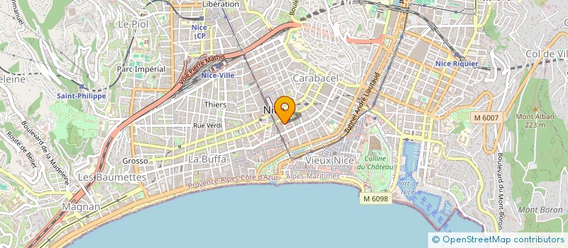 localisation de l'entreprise AMAVIA VILLAS à NICE