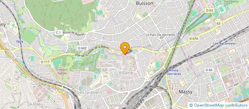 localisation de l'entreprise AMAVIDIS à MASSY