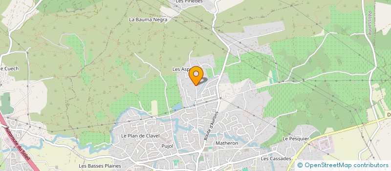 localisation de l'entreprise AMAVIR  PELISSANNE