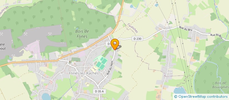 localisation de l'entreprise AMAVY  FLINES-LEZ-RACHES