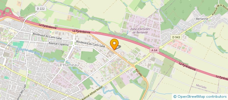 localisation de l'entreprise AMAX à PAU