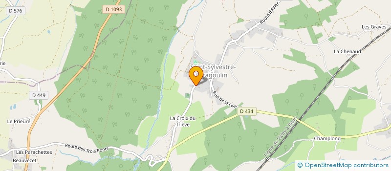 localisation de l'entreprise AMAXIMO  SAINT-SYLVESTRE-PRAGOULIN