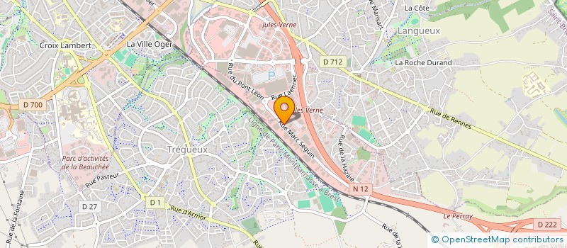 localisation de l'entreprise AMAXTAN à TREGUEUX