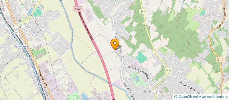 localisation de l'entreprise AMAYA à SAINT-SAUVEUR