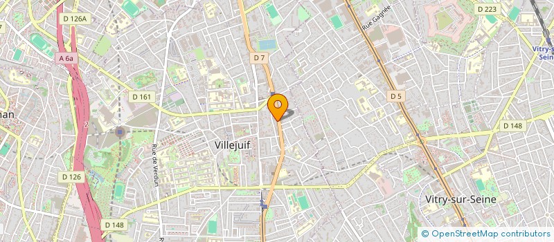 localisation de l'entreprise AMAYA PARIS à VILLEJUIF