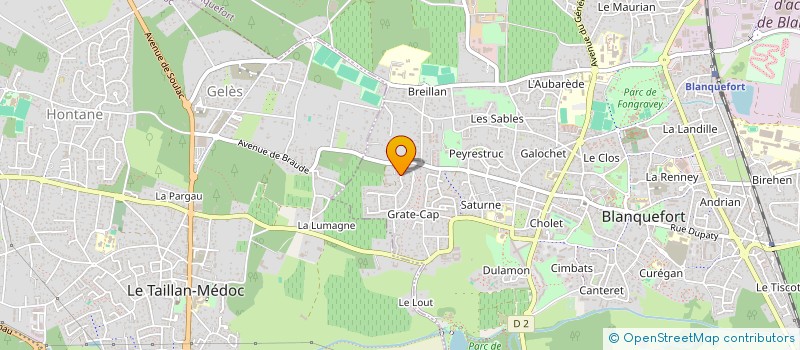 localisation de l'entreprise AMAYAMAR à BLANQUEFORT