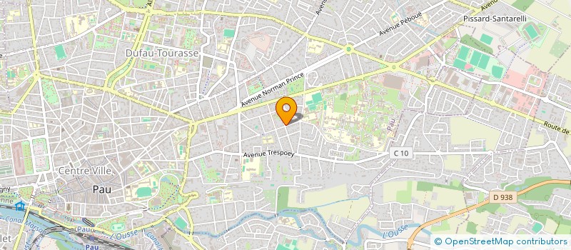 localisation de l'entreprise AMAZE-R à PAU
