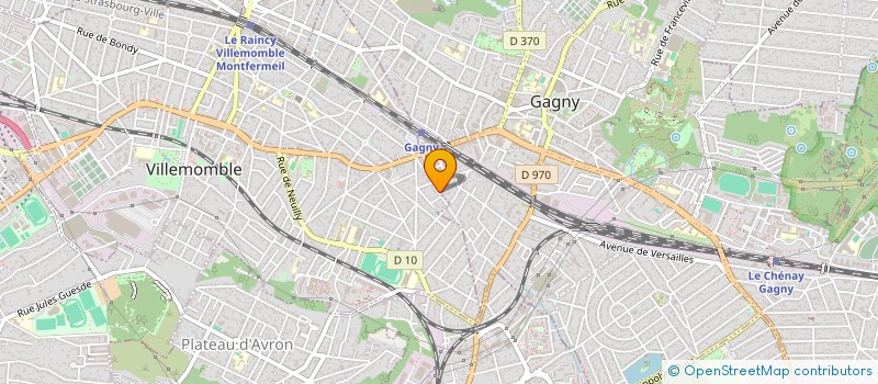 localisation de l'entreprise AMAZIG  VILLEMOMBLE