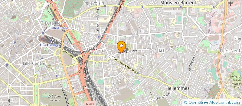 localisation de l'entreprise AMAZIGH à LILLE