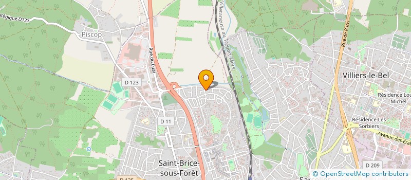 localisation de l'entreprise AMAZING FAMILY à SAINT-BRICE-SOUS-FORET