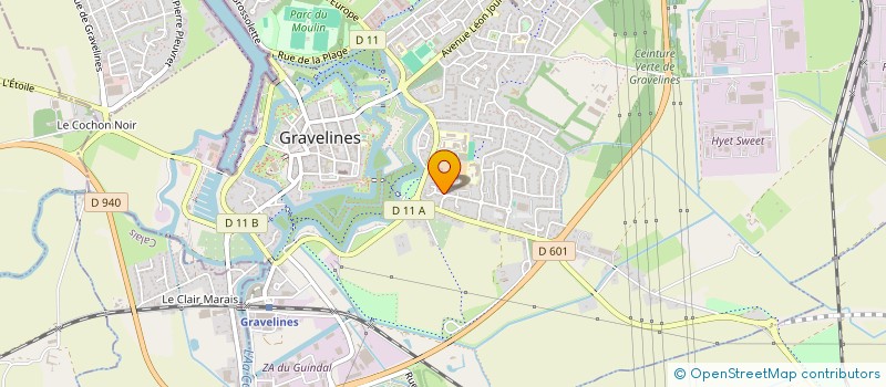 localisation de l'entreprise AMAZING LOCATION EVENEMENTIELLE à GRAVELINES