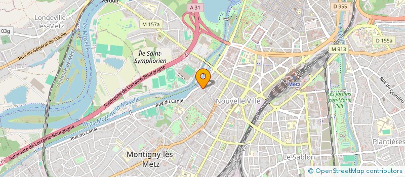 localisation de l'entreprise AMAZING PRODUCTION  MONTIGNY-LES-METZ