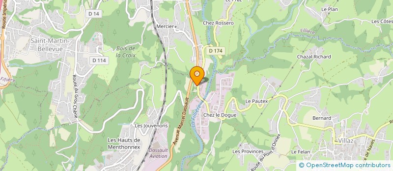 localisation de l'entreprise AMAZIR à ANNECY