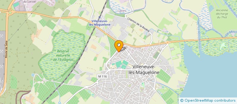 localisation de l'entreprise AMAZIR  VILLENEUVE-LES-MAGUELONE