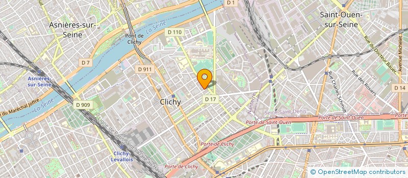 localisation de l'entreprise AMAZON FRANCE TRANSPORT SAS à CLICHY