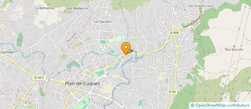 localisation de l'entreprise AMAZON'STARS à PLAN-DE-CUQUES