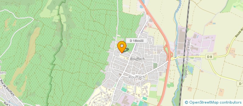 localisation de l'entreprise AMAZONE 2  ROUFFACH