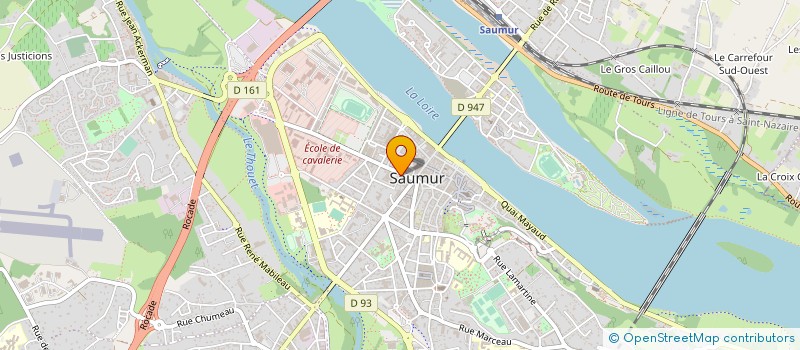 localisation de l'entreprise AMAZONE à SAUMUR